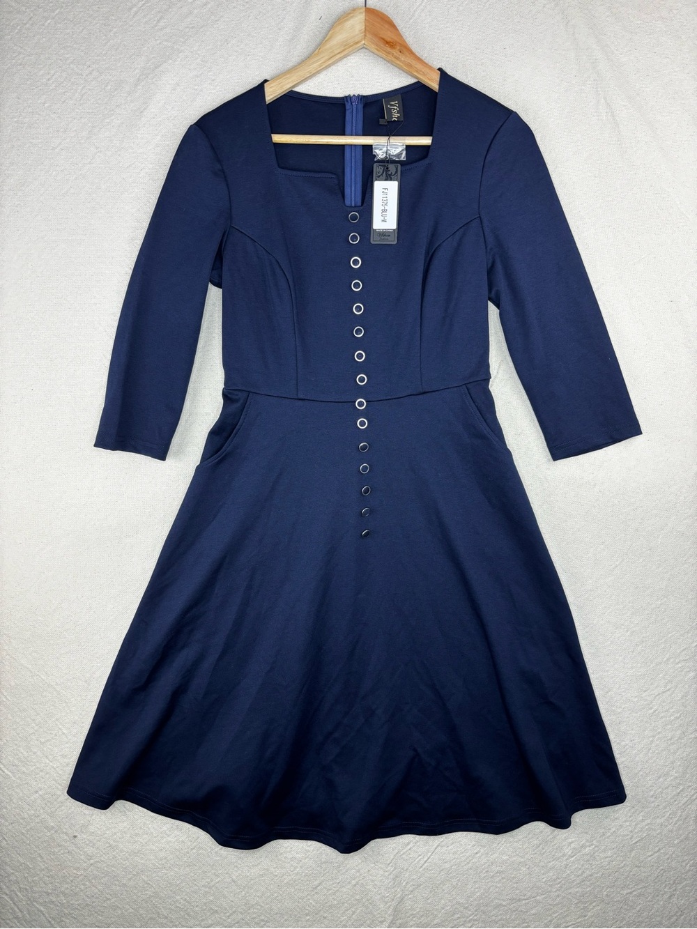 VFshow women’s blue dress medium size NWT